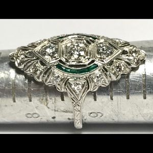 Vintage platinum ring